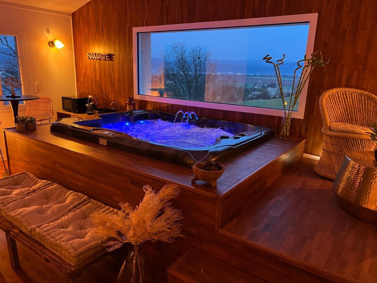 Beauvallon  La Belle Marcelle - Chambre D Hotes Avec Jacuzzi Bed & Breakfast エクステリア 写真