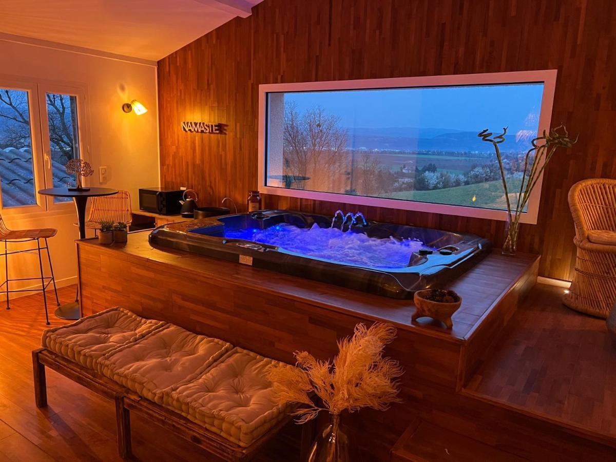 Beauvallon  La Belle Marcelle - Chambre D Hotes Avec Jacuzzi Bed & Breakfast エクステリア 写真